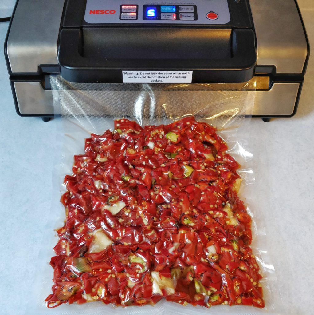 KitchenHQ Vacuum Sealer with 30 Bags - Red