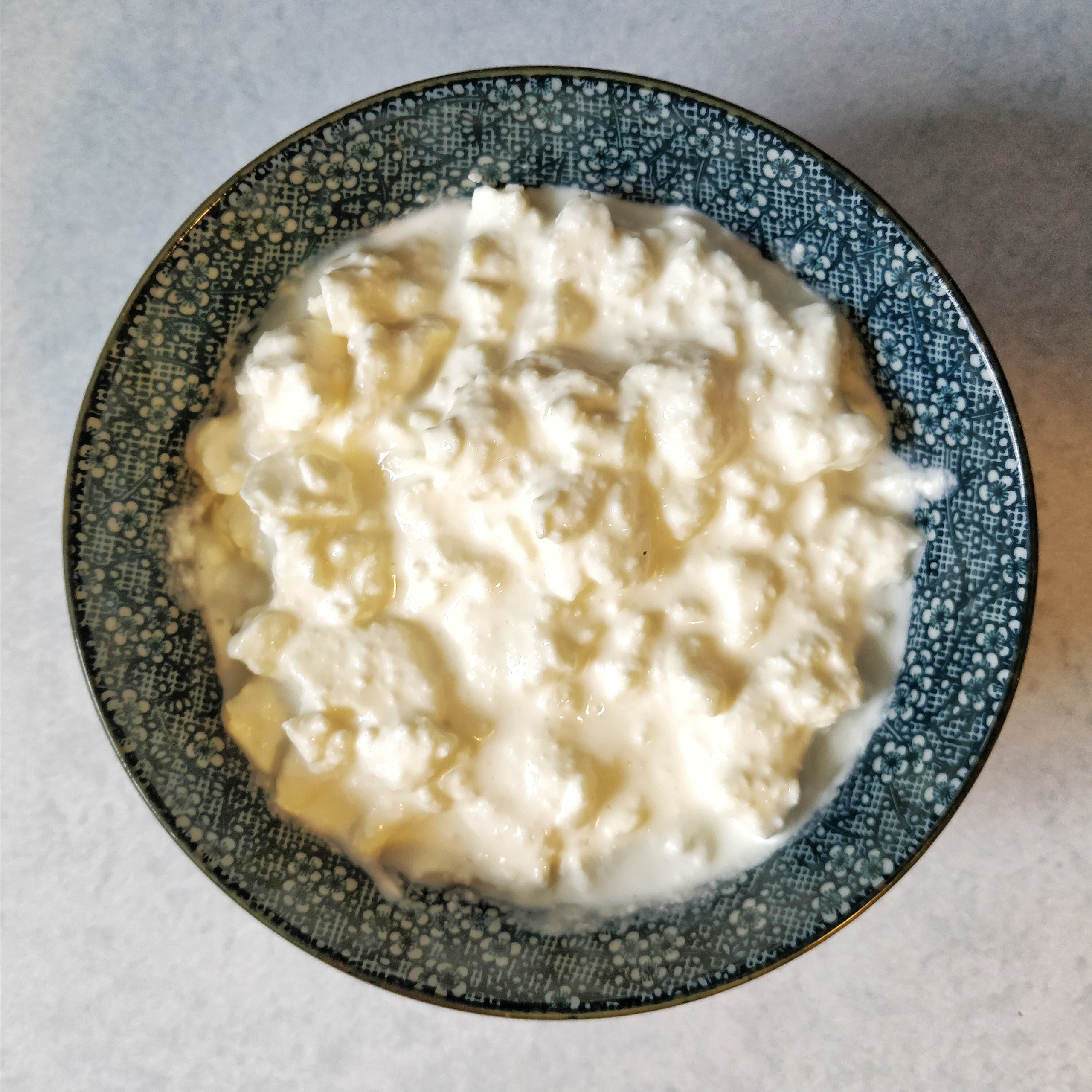 A bowl of the best cottage cheese you've ever had.