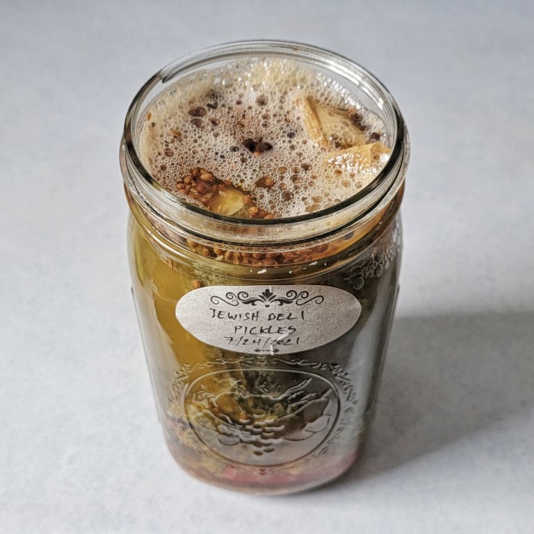 Jewish Deli Pickles Crock of Time