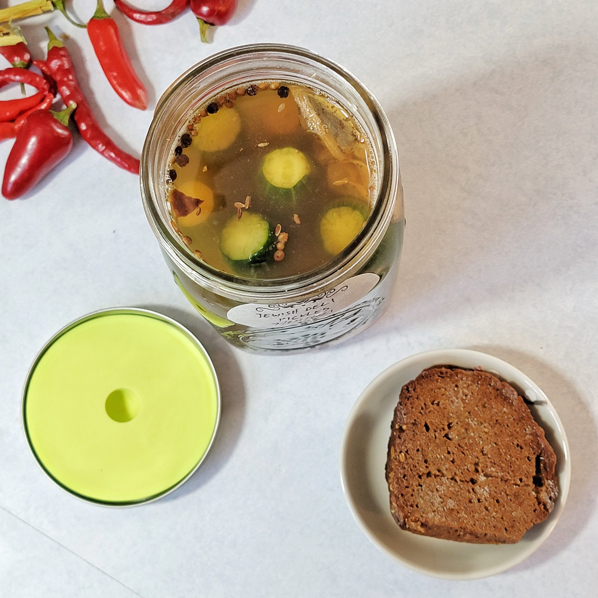 Jewish Deli Pickles Crock of Time