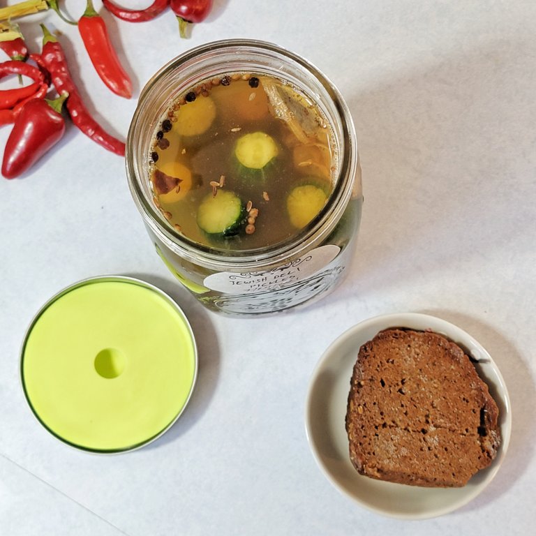 Jewish Deli Pickles Crock of Time