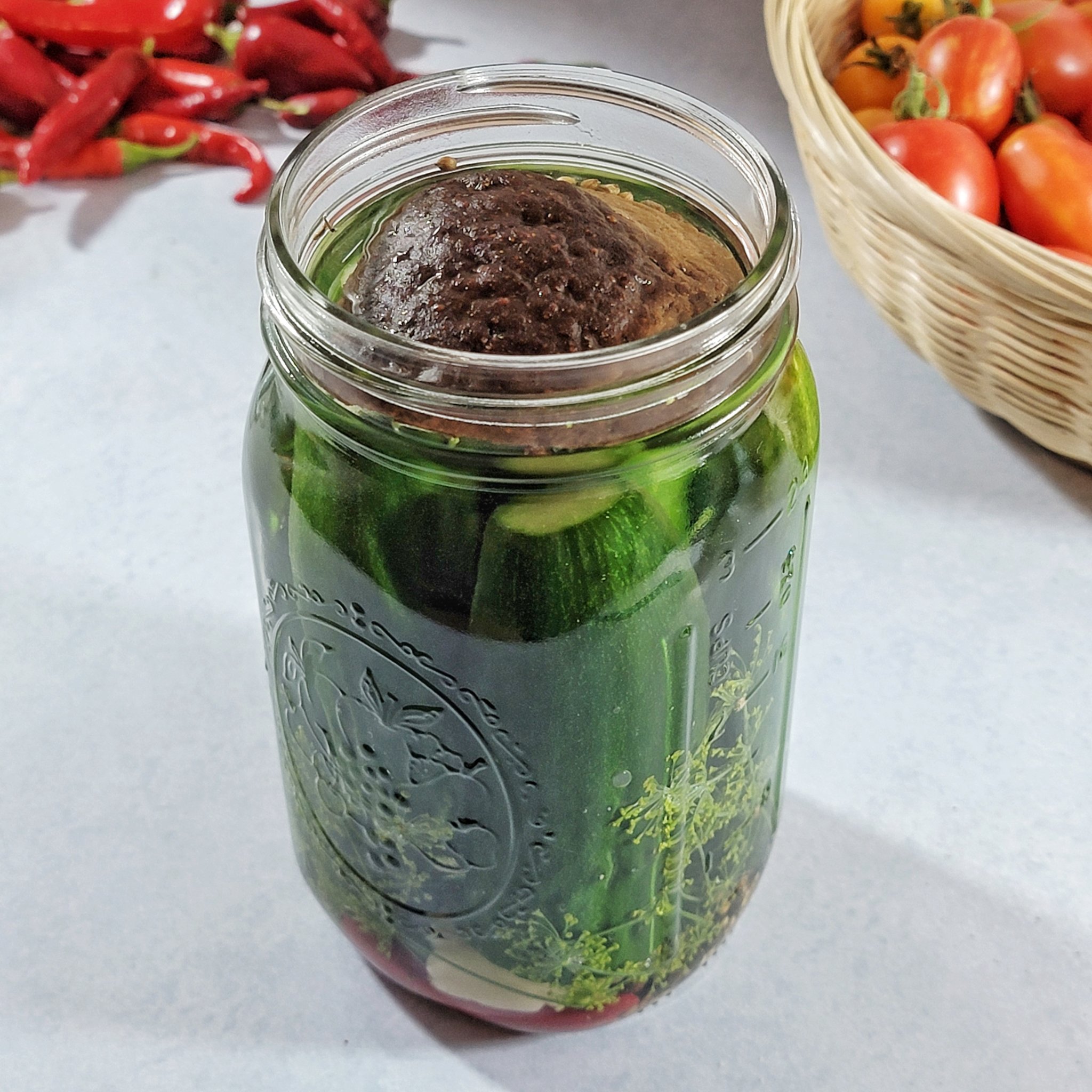 Jewish Deli Pickles Crock of Time